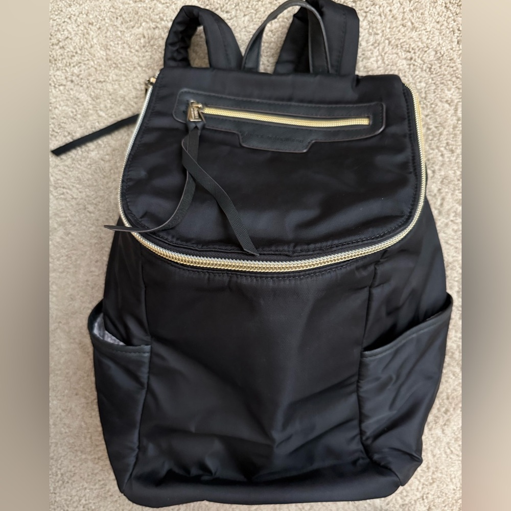 Aimee Kestenberg Black and Gold Backpack